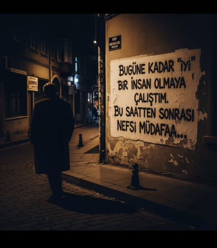 Kendini korumak kötülük yapmak anlamına gelmez